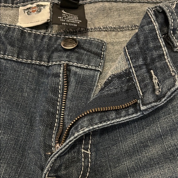 Harley-Davidson Jeans Women's Size 20 Boot Cut Embellished Rhinestone Wings - Picture 11 of 13